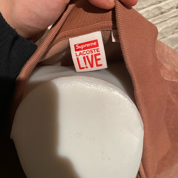 Supreme X Lacoste Polo shirt - Picture 2 of 2